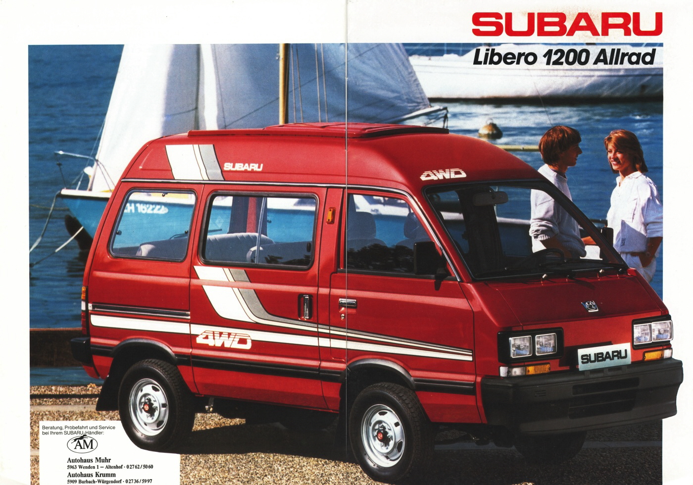 Subaru Libero Bus (E10,E12) 1.2i (54 Hp)